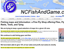 Tablet Screenshot of ncfishandgame.com